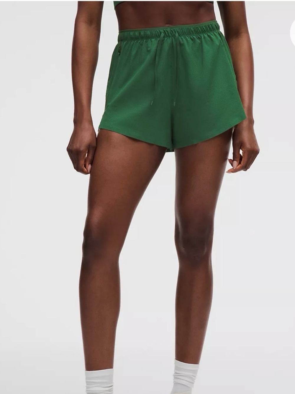 Lululemon Green Running Shorts NWT Size Medium